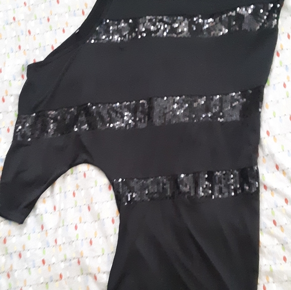 Banded bottom loose sleeve dress - Picture 3 of 3